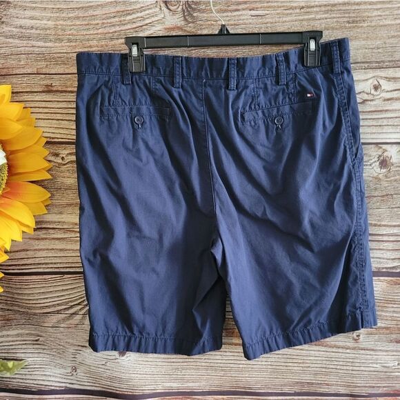 Tommy Hilfiger shorts men's 38 Pre-owned dark blue - Picture 2 of 8